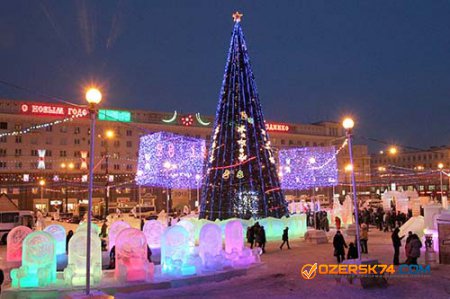 Ледовый городок в Челябинске посвятят Олимпиаде в Сочи