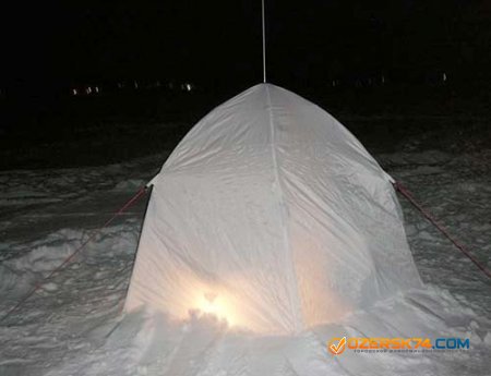 В палатке обнаружен труп