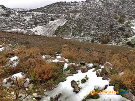 В горных районах Челябинской области выпал снег