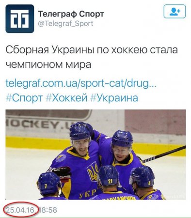 Сборная Украины по хоккею стала чемпионом мира