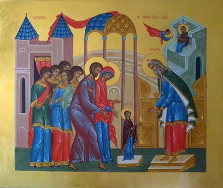 Православные отмечают праздник Введения во храм Пресвятой Богородицы