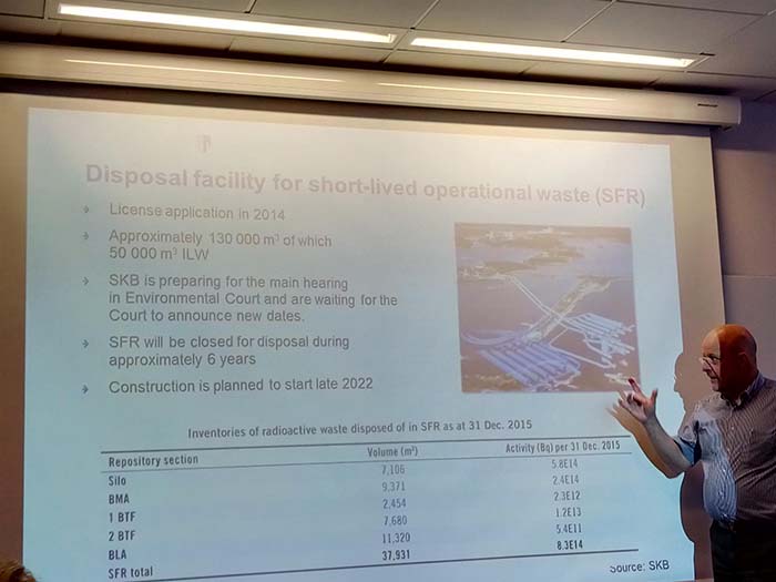 НО РАО использует опыт Швеции при строительстве хранилищ радиоактивных отходов в УРФО