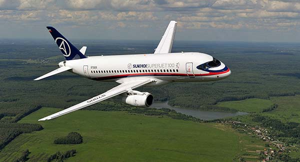 «Аэрофлот» отдал перелеты из Челябинска отечественным Superjet 100