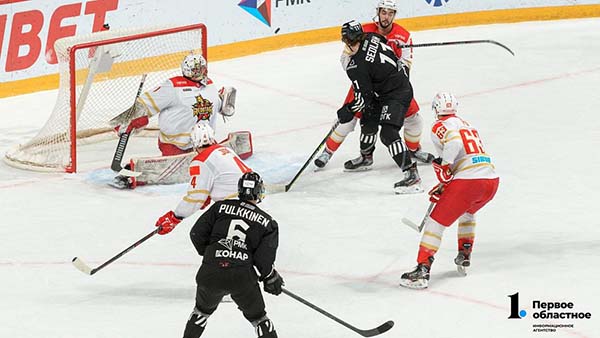Хоккейный клуб «Трактор» одержал волевую домашнюю победу над китайским «Куньлунем»