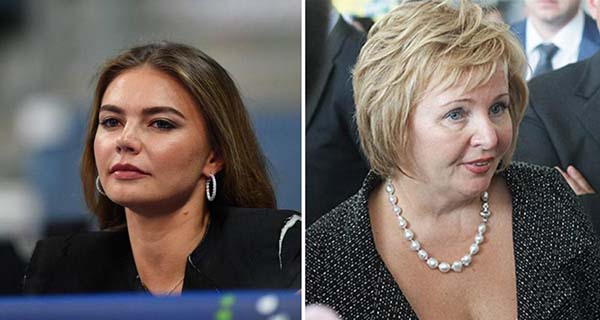 Великобритания ввела санкции против Алины Кабаевой, бывшей жены Путина и его родственников