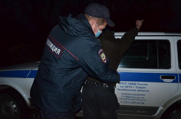 Сотрудниками патрульно-постовой службы полиции задержан житель города Челябинск, причинивший тяжкий вред здоровью