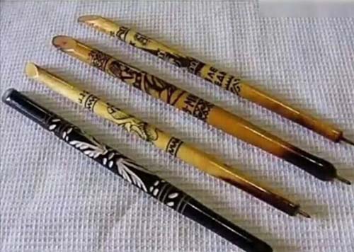 А вы помните ручки из дерева?