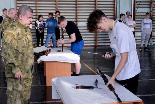 В Озерске провели военизированную эстафету, посвященную Дню защитника Отечества